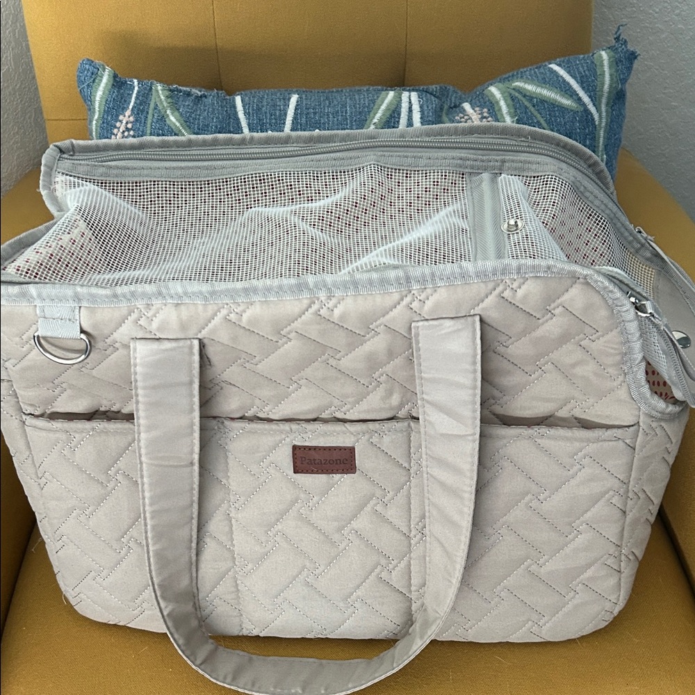 Pet Carrier by Unknown Brand - Cream